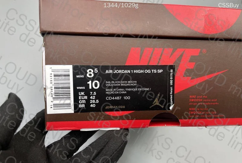 Jordan 1 High Mocha Pk4.0 B grade 4