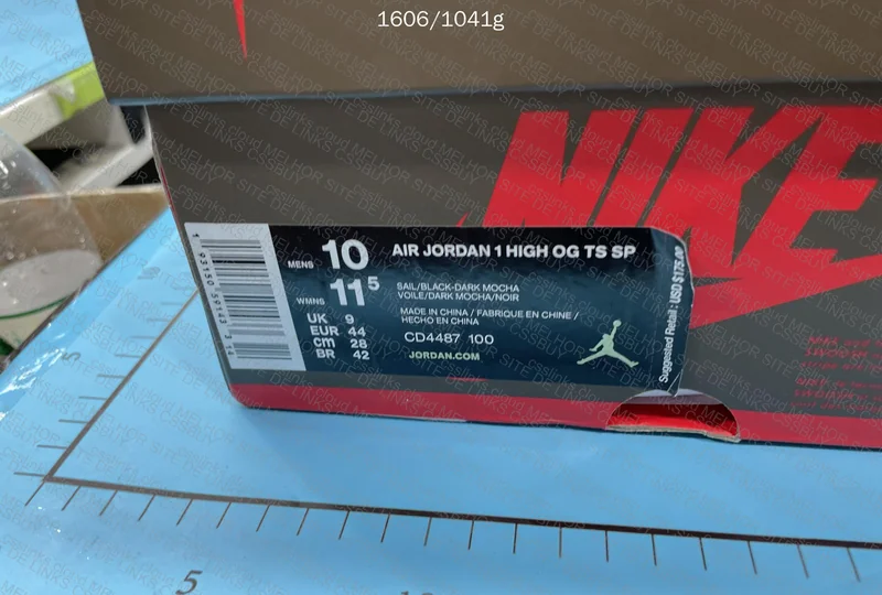 Jordan 1 High Mocha Travis Scott LJR 10