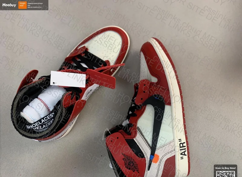 Jordan 1 High Off-White Chicago - LJR (B) 2