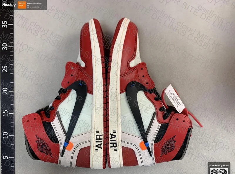 Jordan 1 High Off-White Chicago - LJR (B) 3