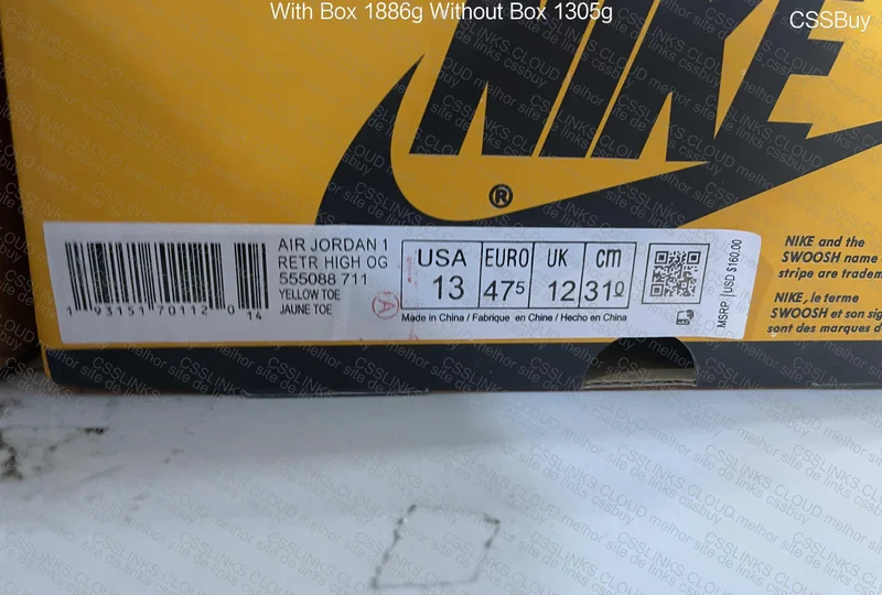 JORDAN 1 HIGH RETRO TAXI 10