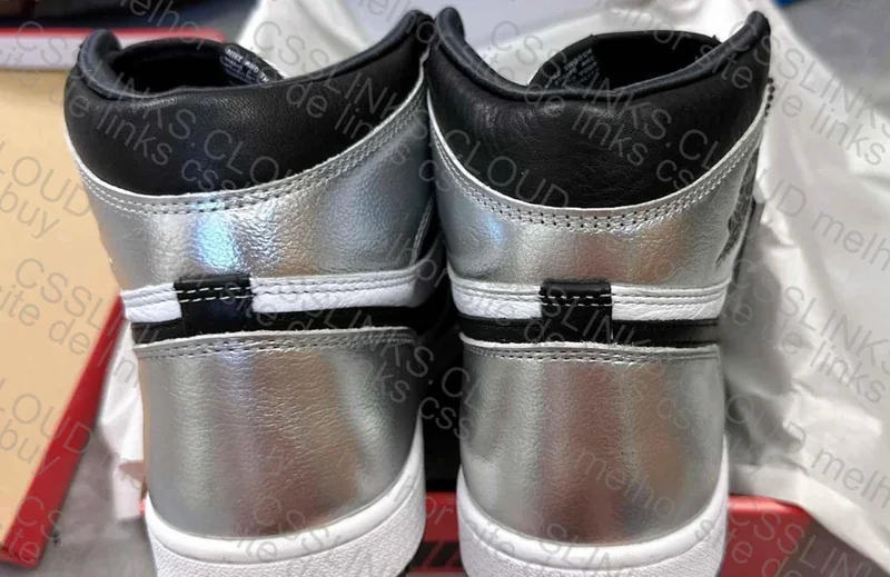 Jordan 1 High " Silver Toe "