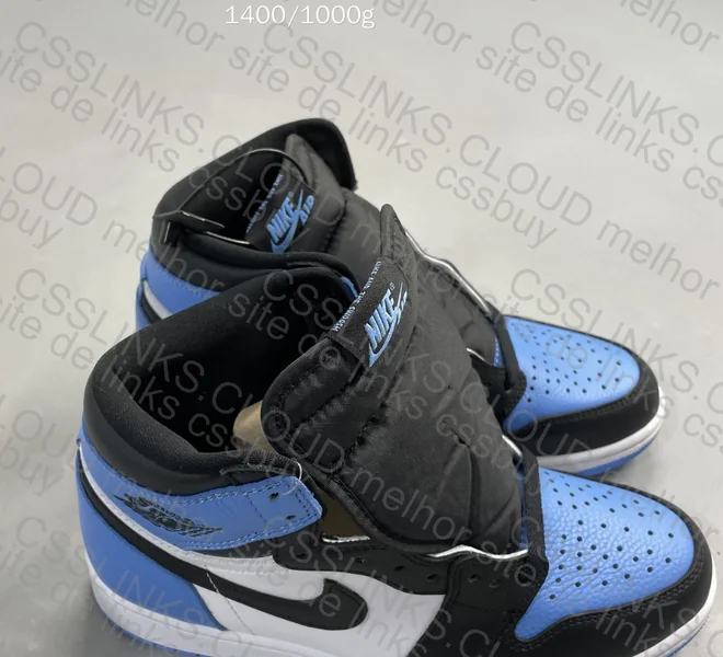 Jordan 1 high UNC toe