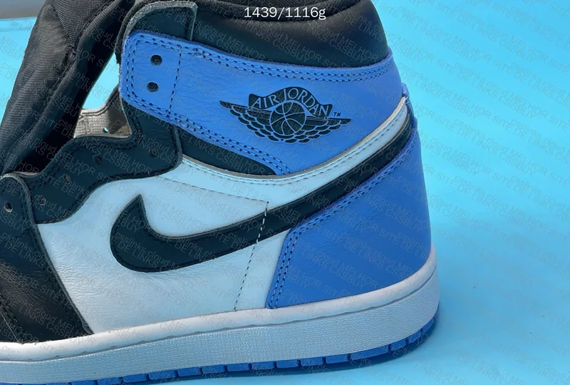 Jordan 1 high unc toe 3
