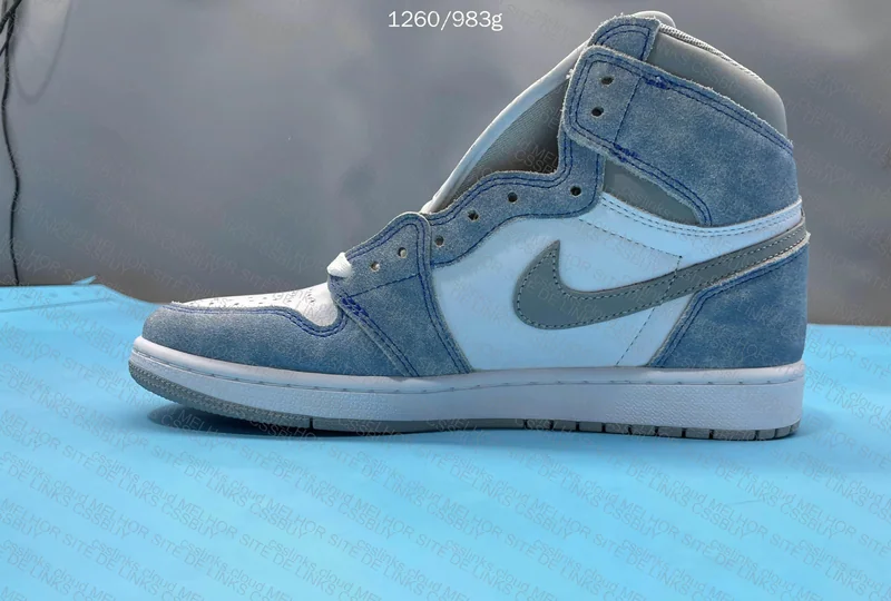 Jordan 1 High Washed Blue