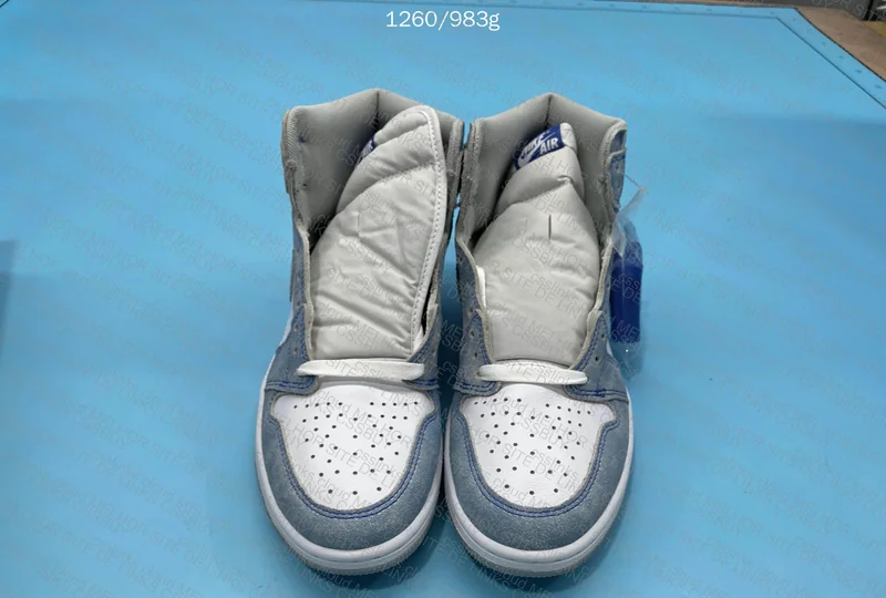 Jordan 1 High Washed Blue 3