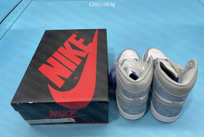 Jordan 1 High Washed Blue 5