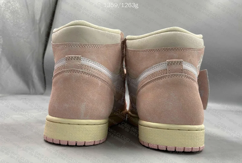 Jordan 1 high washed pink 3