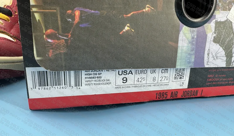 Jordan 1 High x Union 7