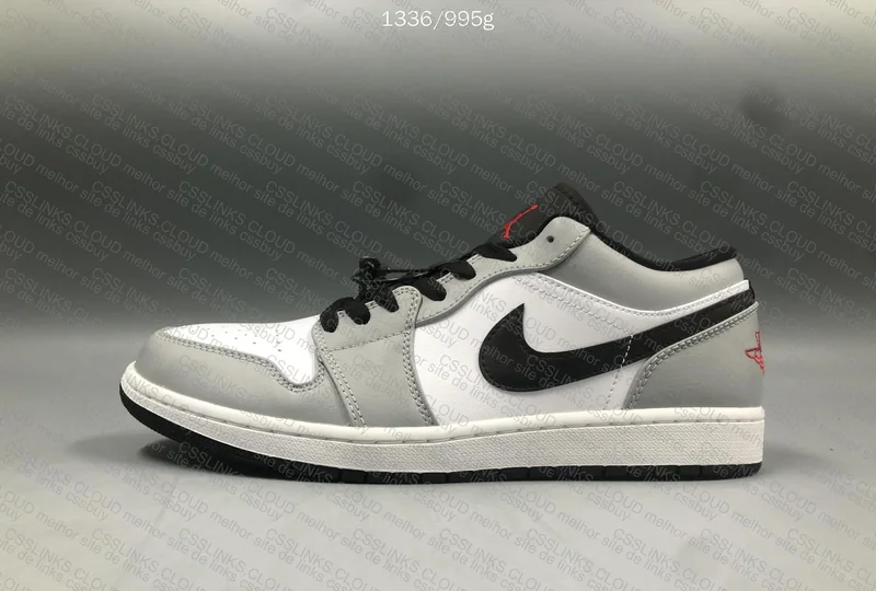 Jordan 1 light smoke grey - 553558-030 4