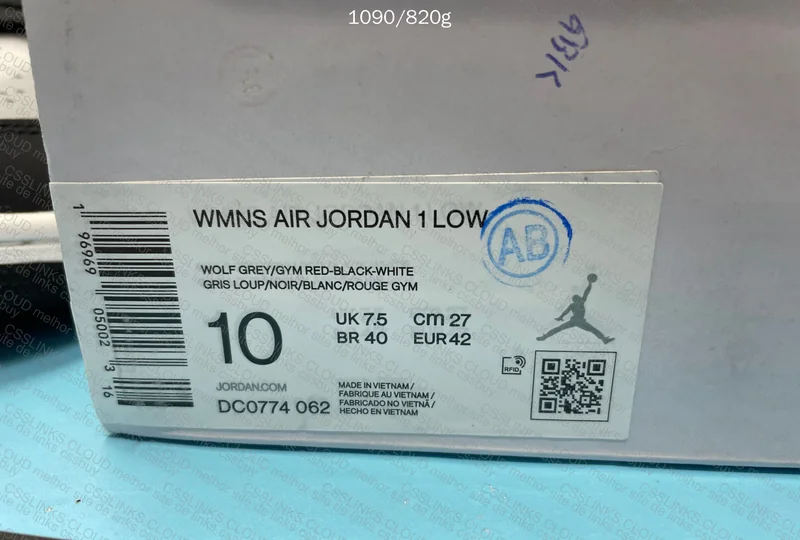 Jordan 1 low 9