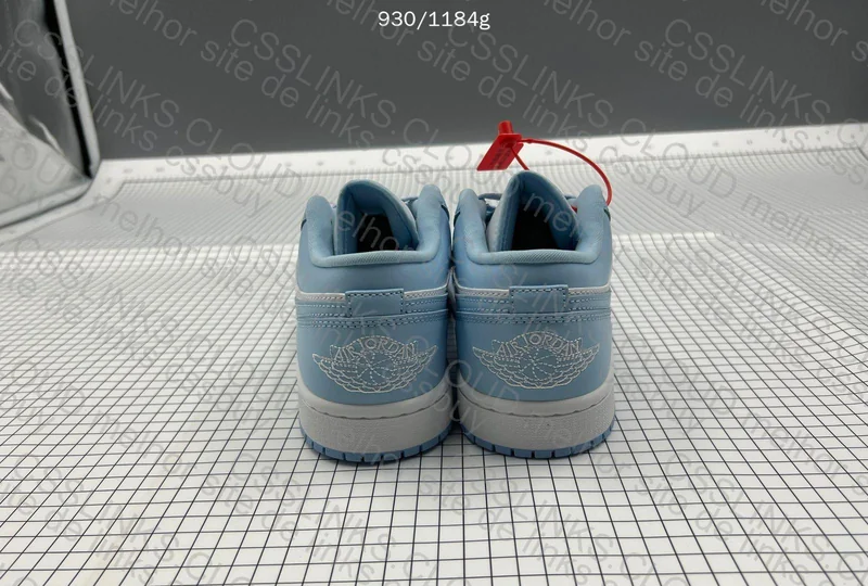 Jordan 1 Low Aluminium 190y DT
