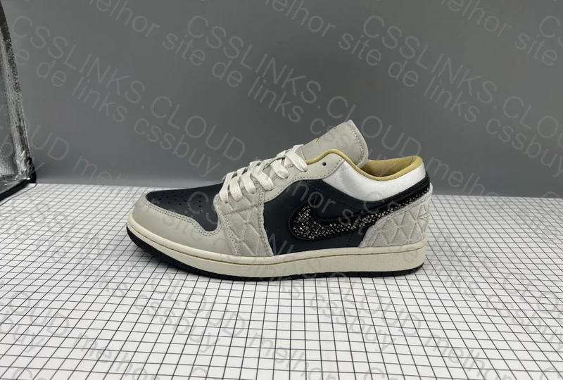 Jordan 1 Low Beaded Swoosh DT 190y 3