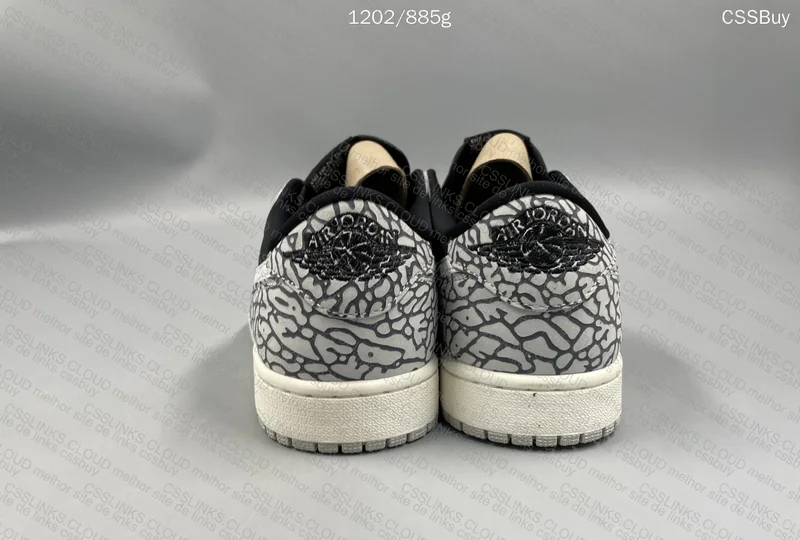 Jordan 1 Low Black Cement FS 3