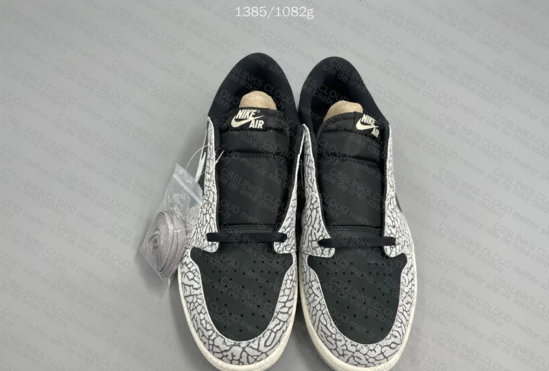 Jordan 1 Low - Black Cement FS Batch