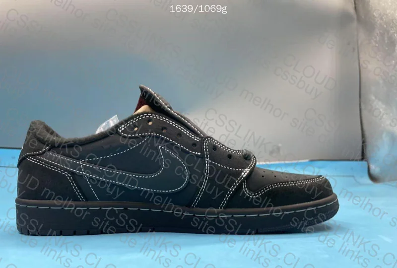 Jordan 1 Low Black Phantom 8
