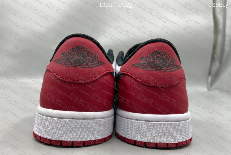 Jordan 1 Low Black Toe 5