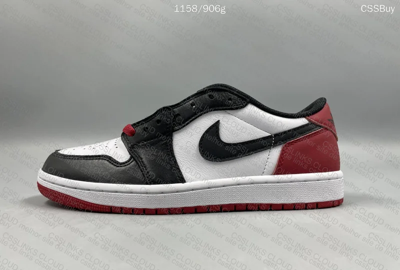 Jordan 1 low - Black Toe 3