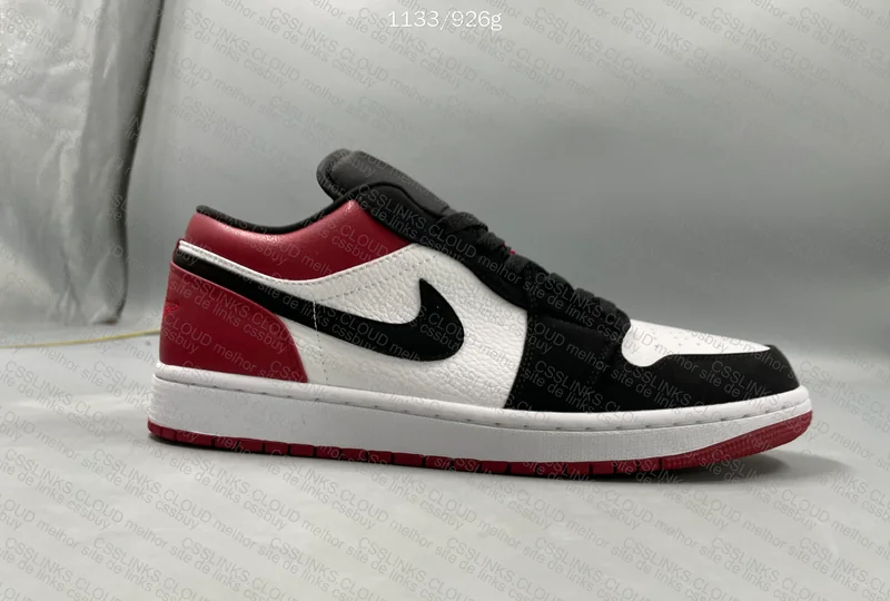 Jordan 1 low Black Toe 4