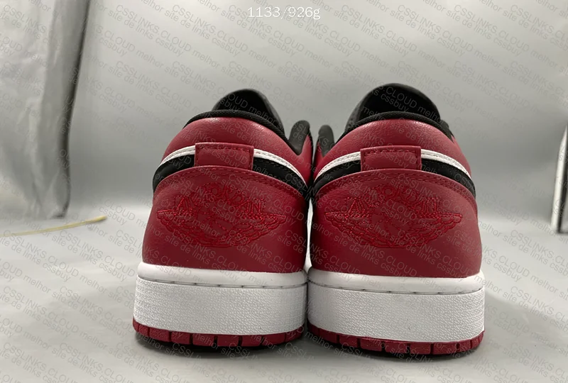 Jordan 1 low Black Toe 5