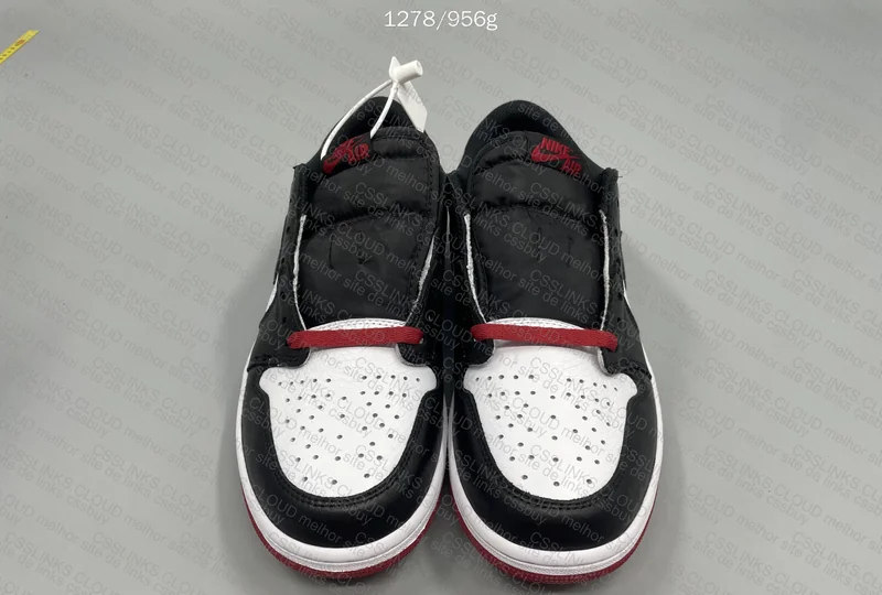 Jordan 1 Low Black Toe