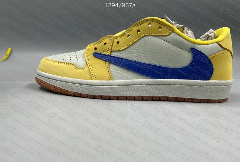 Jordan 1 Low Canary yelow