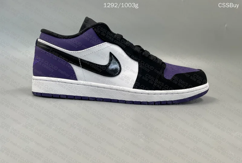 Jordan 1 Low Court Purple 2