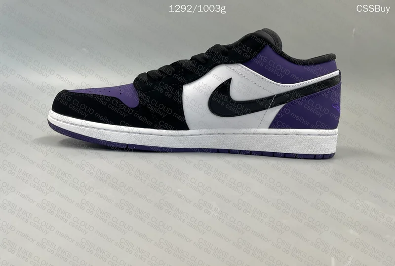 Jordan 1 Low Court Purple 3