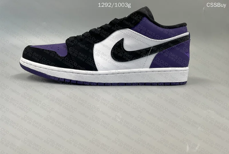 Jordan 1 Low Court Purple 4