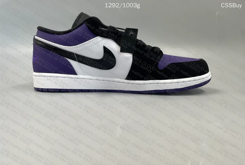 Jordan 1 Low Court Purple 5