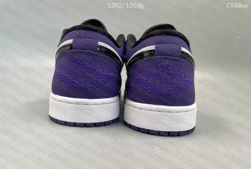 Jordan 1 Low Court Purple 6