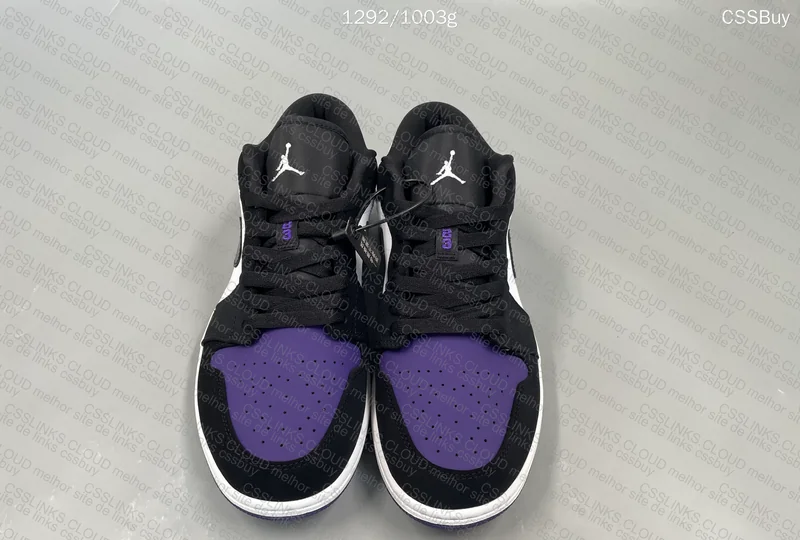 Jordan 1 Low Court Purple 7
