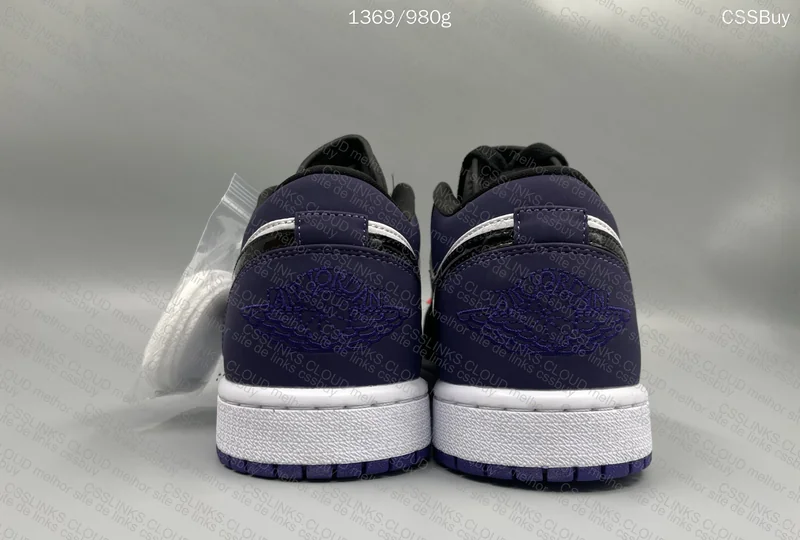 Jordan 1 low Court Purple 2019 3