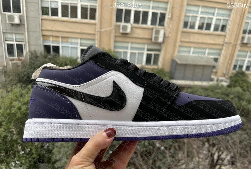 Jordan 1 low Court Purple 2019 6