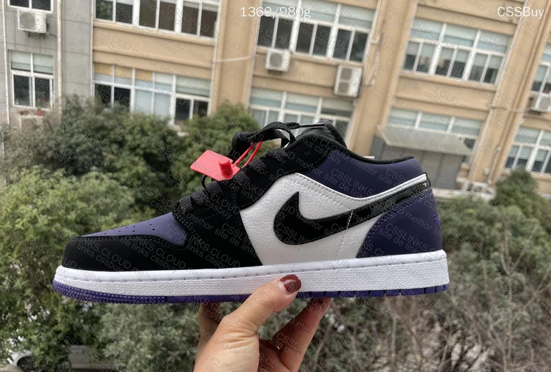 Jordan 1 low Court Purple 2019 7