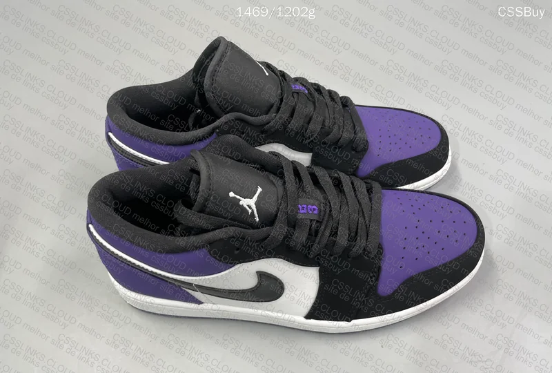 Jordan 1 Low Court Purple (GL?) 4