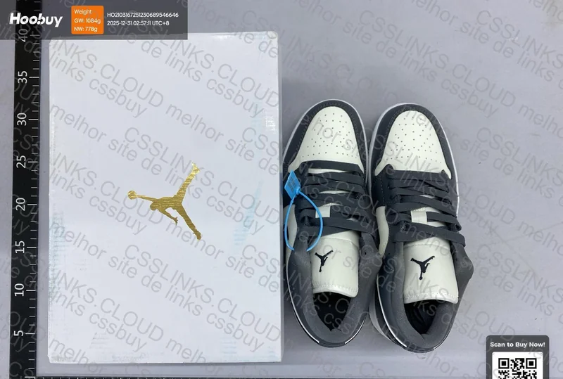 Jordan 1 Low Dark Grey