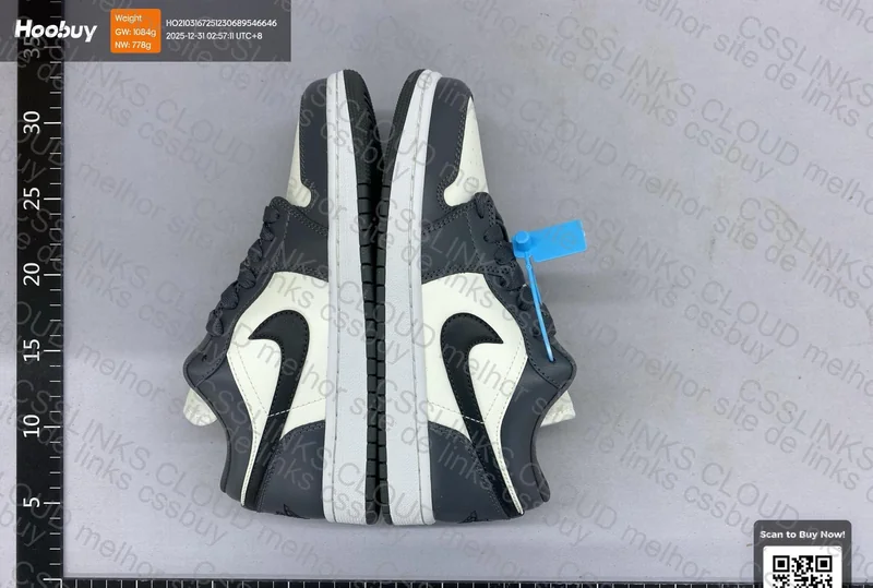 Jordan 1 Low Dark Grey 4