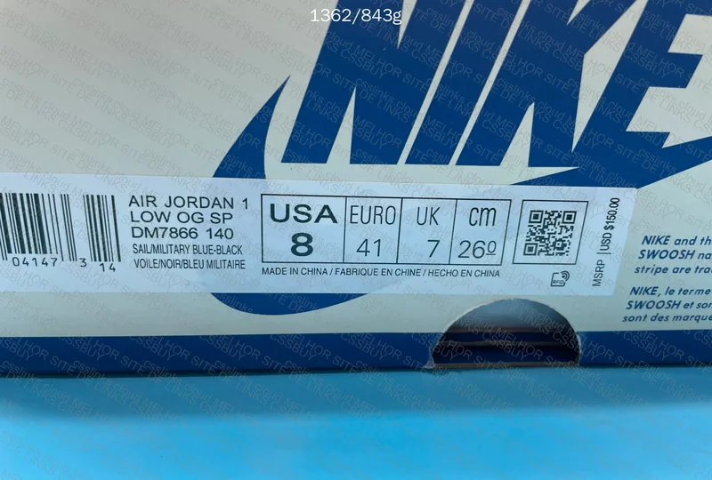 Jordan 1 Low Fragment 7