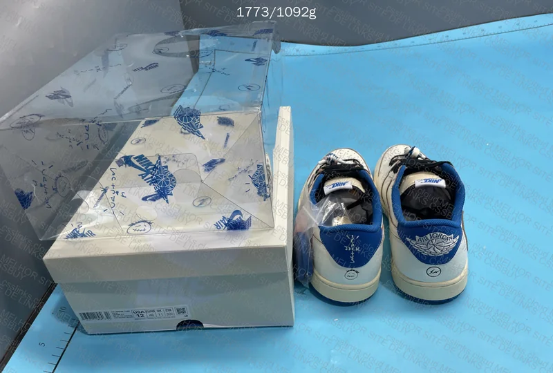 Jordan 1 low fragment Travis Scott 10