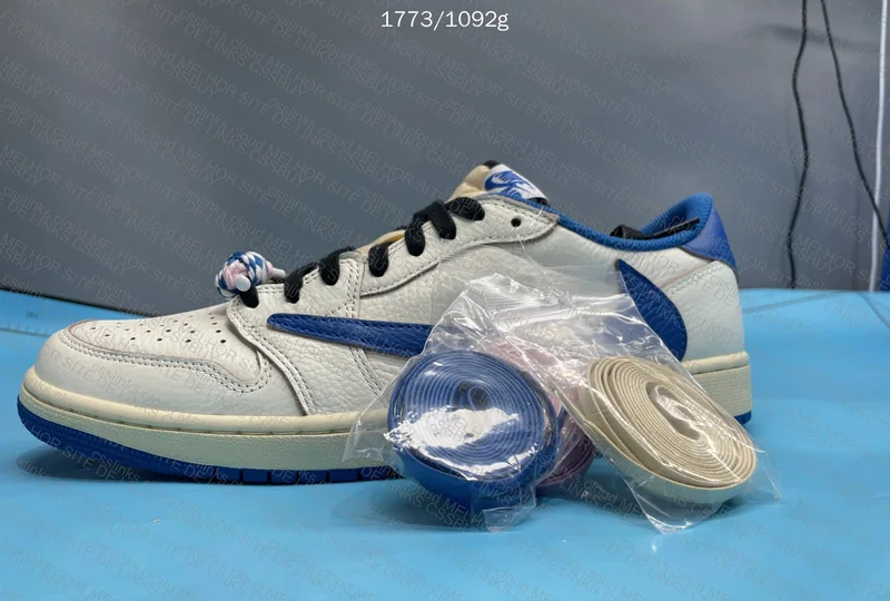 Jordan 1 low fragment Travis Scott 7