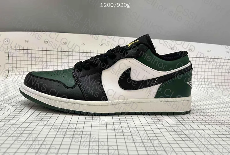 Jordan 1 Low Green Toe DT Batch 10