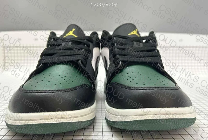 Jordan 1 Low Green Toe DT Batch 3