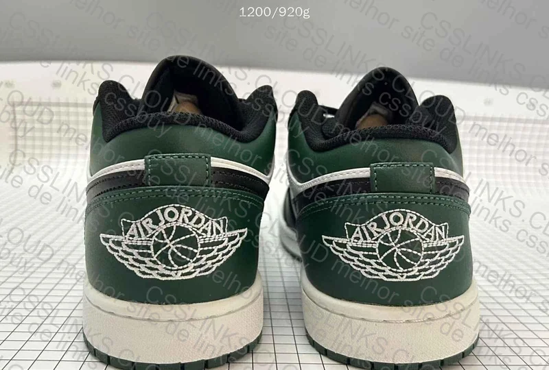 Jordan 1 Low Green Toe DT Batch 4