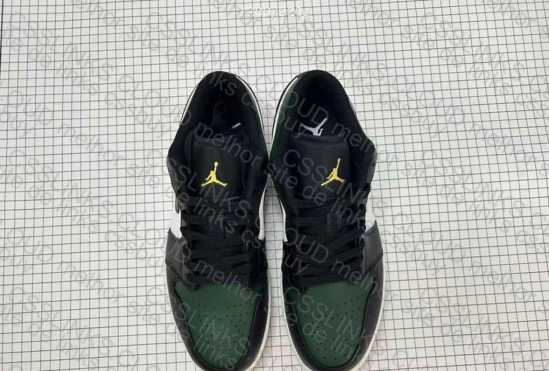 Jordan 1 Low Green Toe DT Batch 6