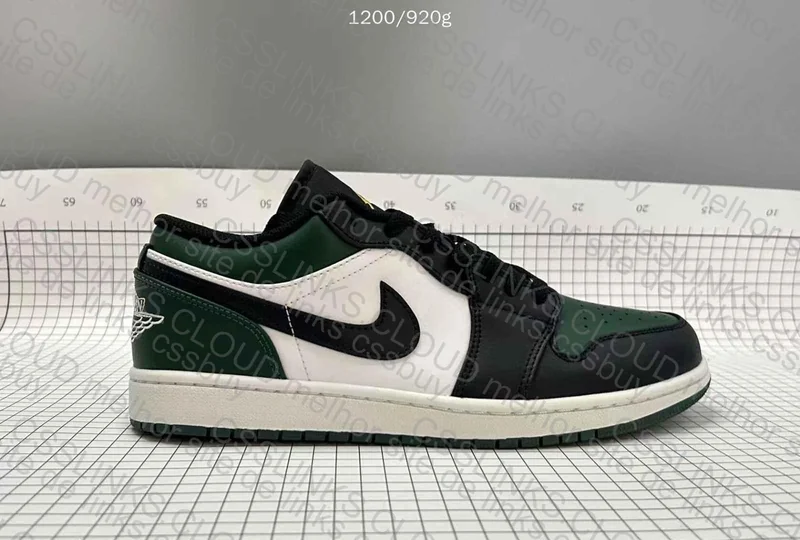 Jordan 1 Low Green Toe DT Batch 8
