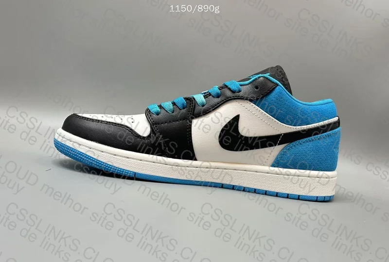 Jordan 1 Low Laser Blue 4