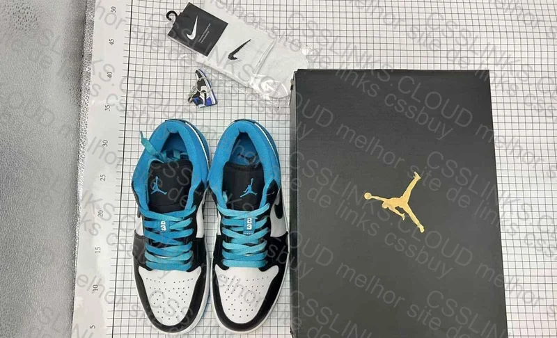 Jordan 1 Low Laser Blue