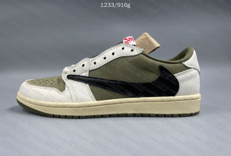 Jordan 1 Low Medium Olive 4