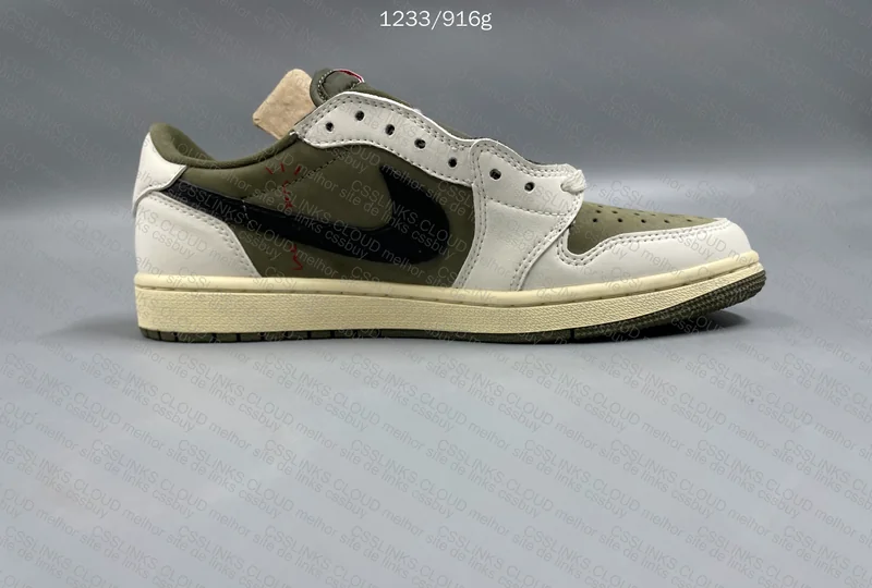 Jordan 1 Low Medium Olive 9